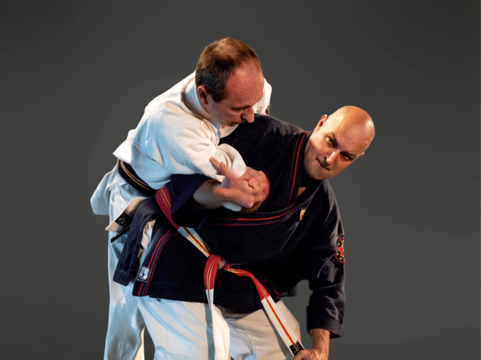 Projection sur les épaules travaillée en Nihon Taï-jitsu au Kobukaï, à Séné